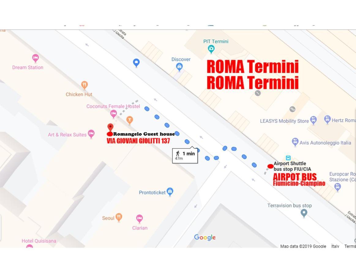 Romangelo Termini Guesthouse Exterior photo